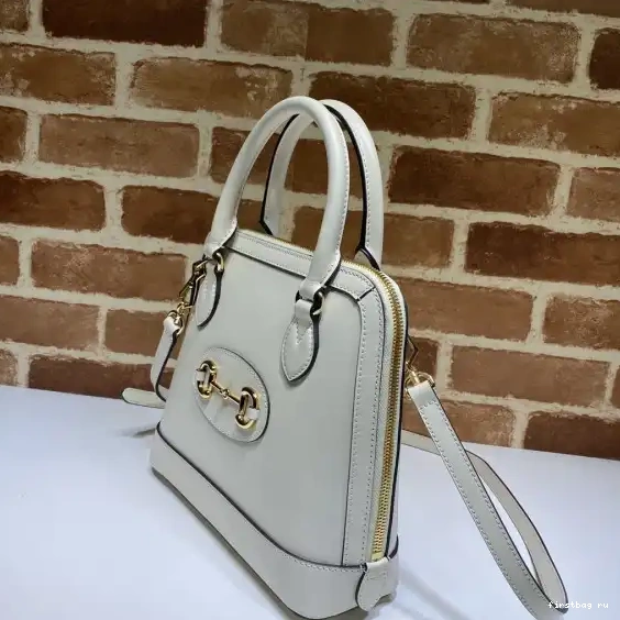 First bag ru small bag 1955 Horsebit GUCCI top handle 0628